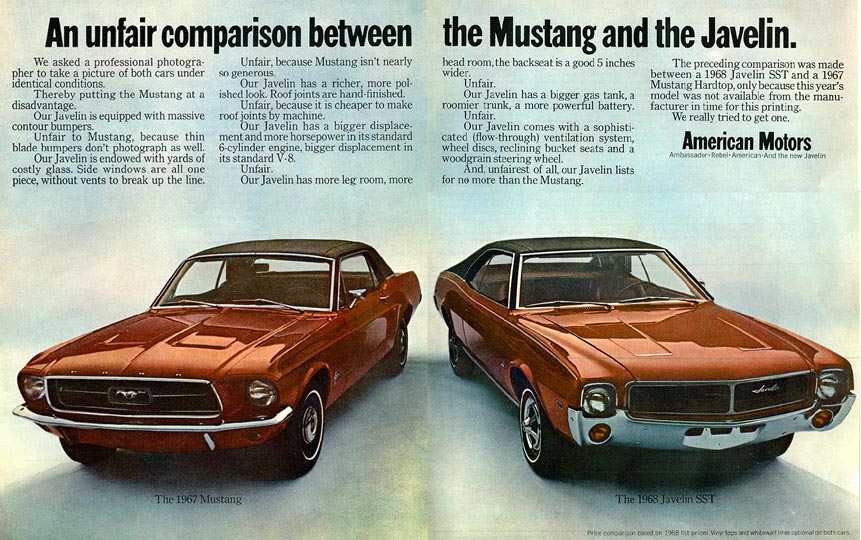 1967 Javelin Ad01